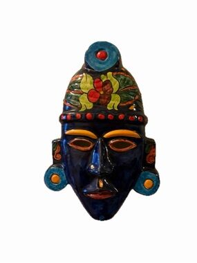 TALAVERA AZTEC MAYAN MASK